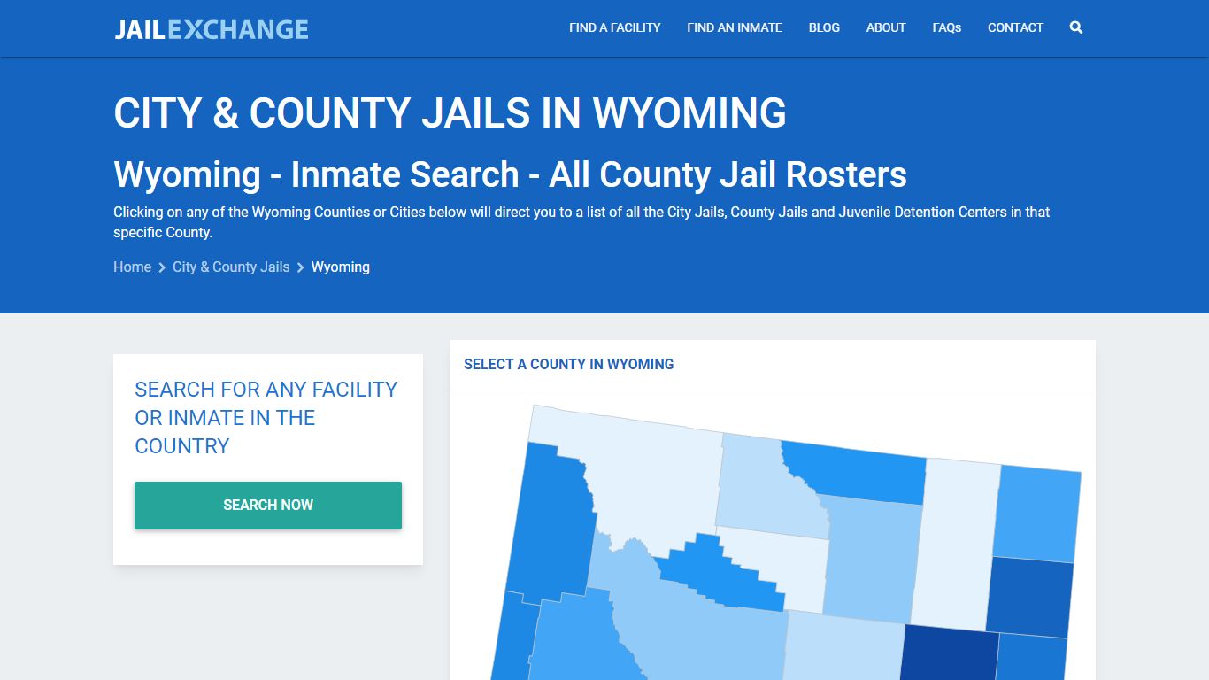 Inmate Search - Wyoming County Jails | Jail Exchange